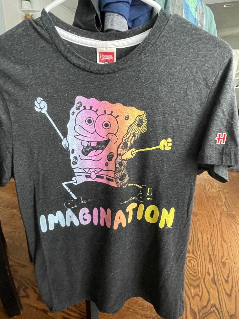 Homage T Spongebob Squarepants IMAGINAAATION!, XS